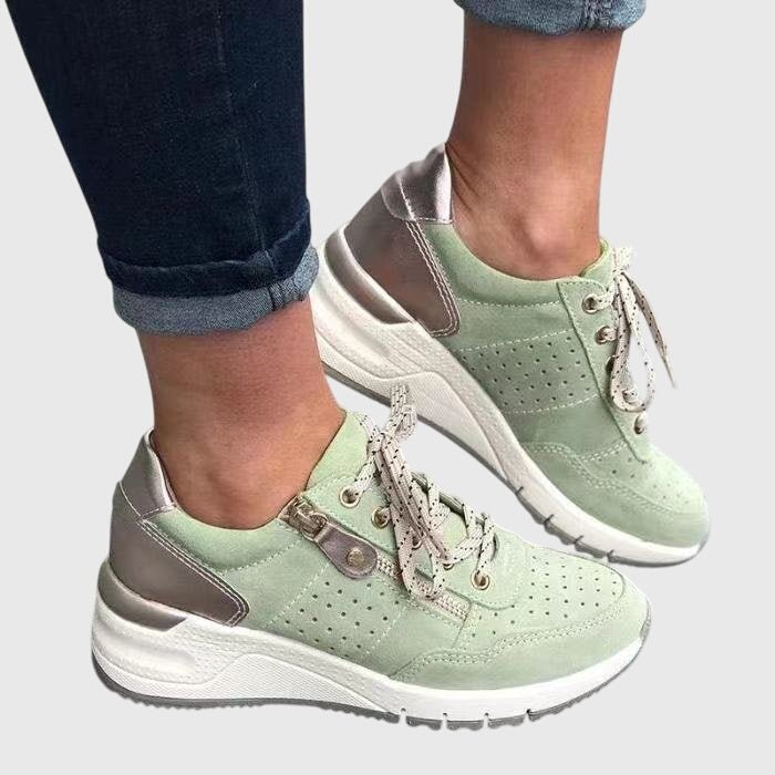 Alberte – Supportive Running Shoes – Green / 36