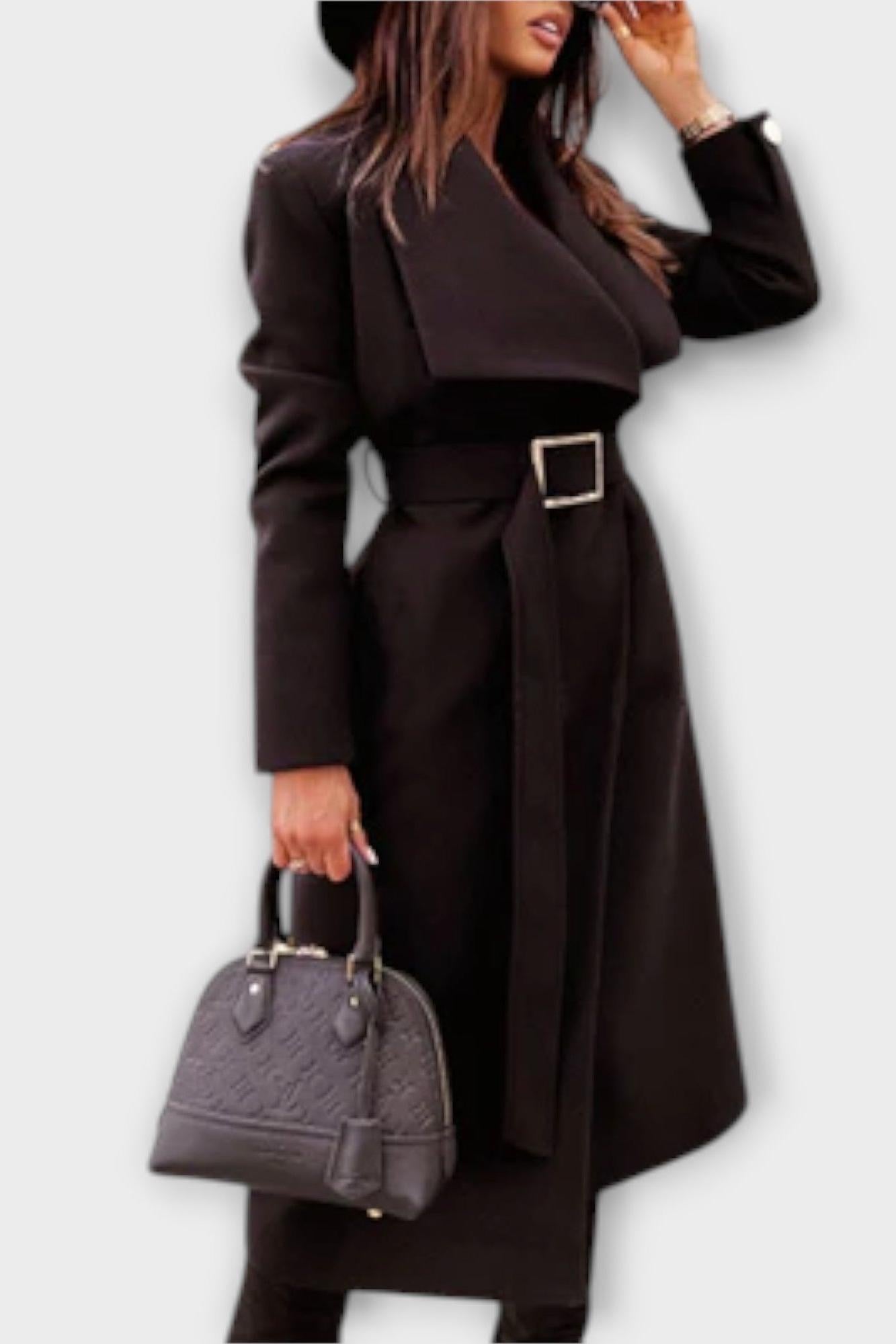 Alma – Long jacket – Black / S