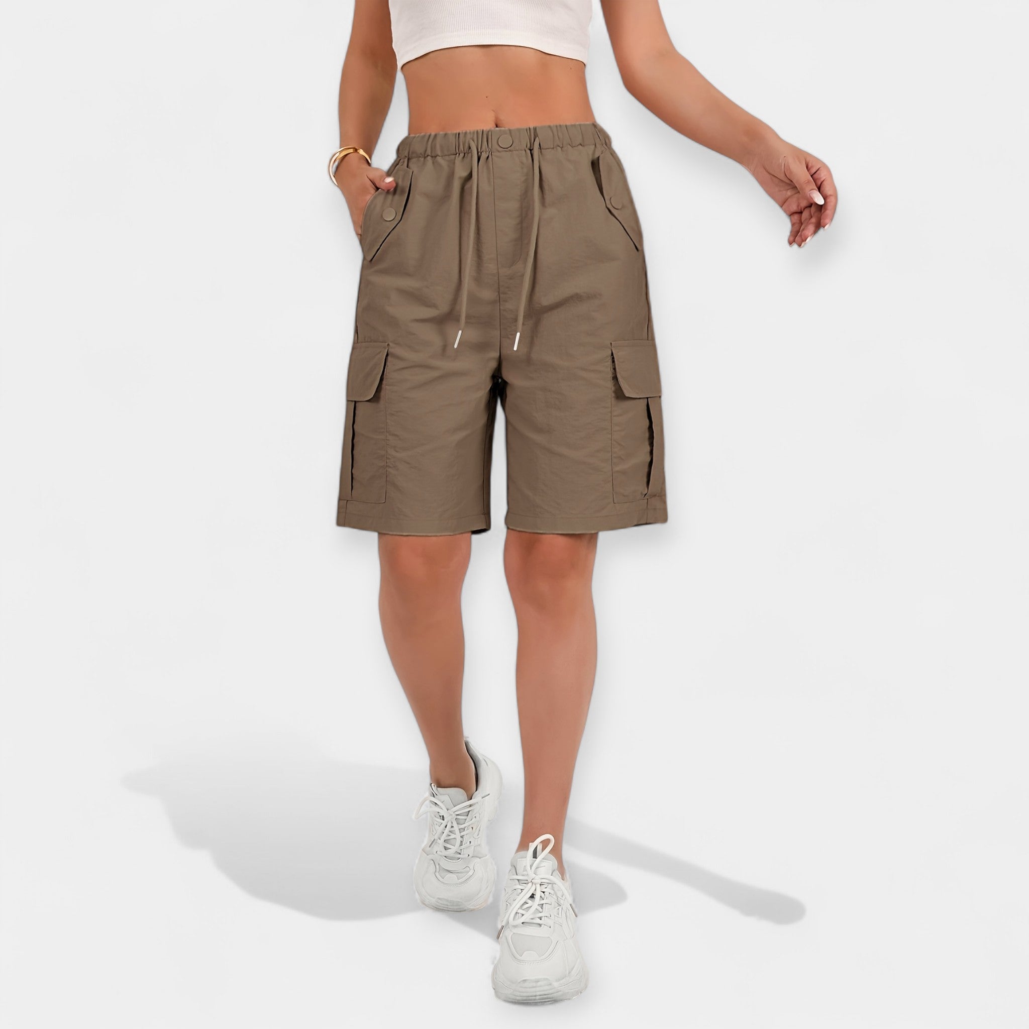 Alma – Lightweight shorts – Pink / S