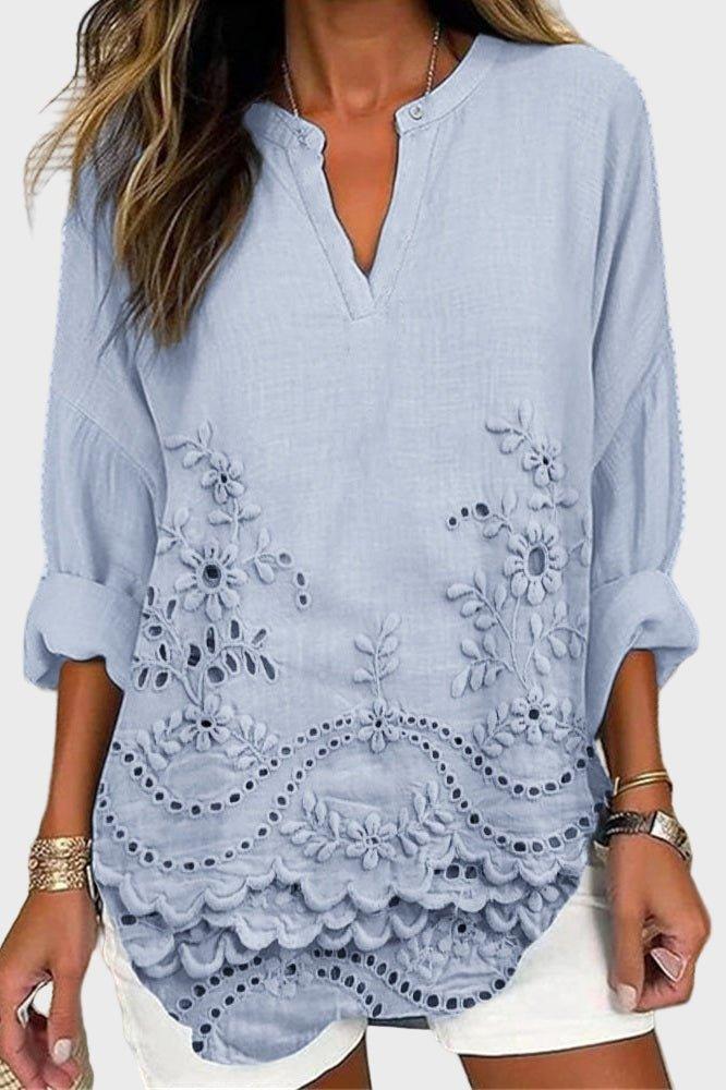 Amalie – Blouse – Blue / S