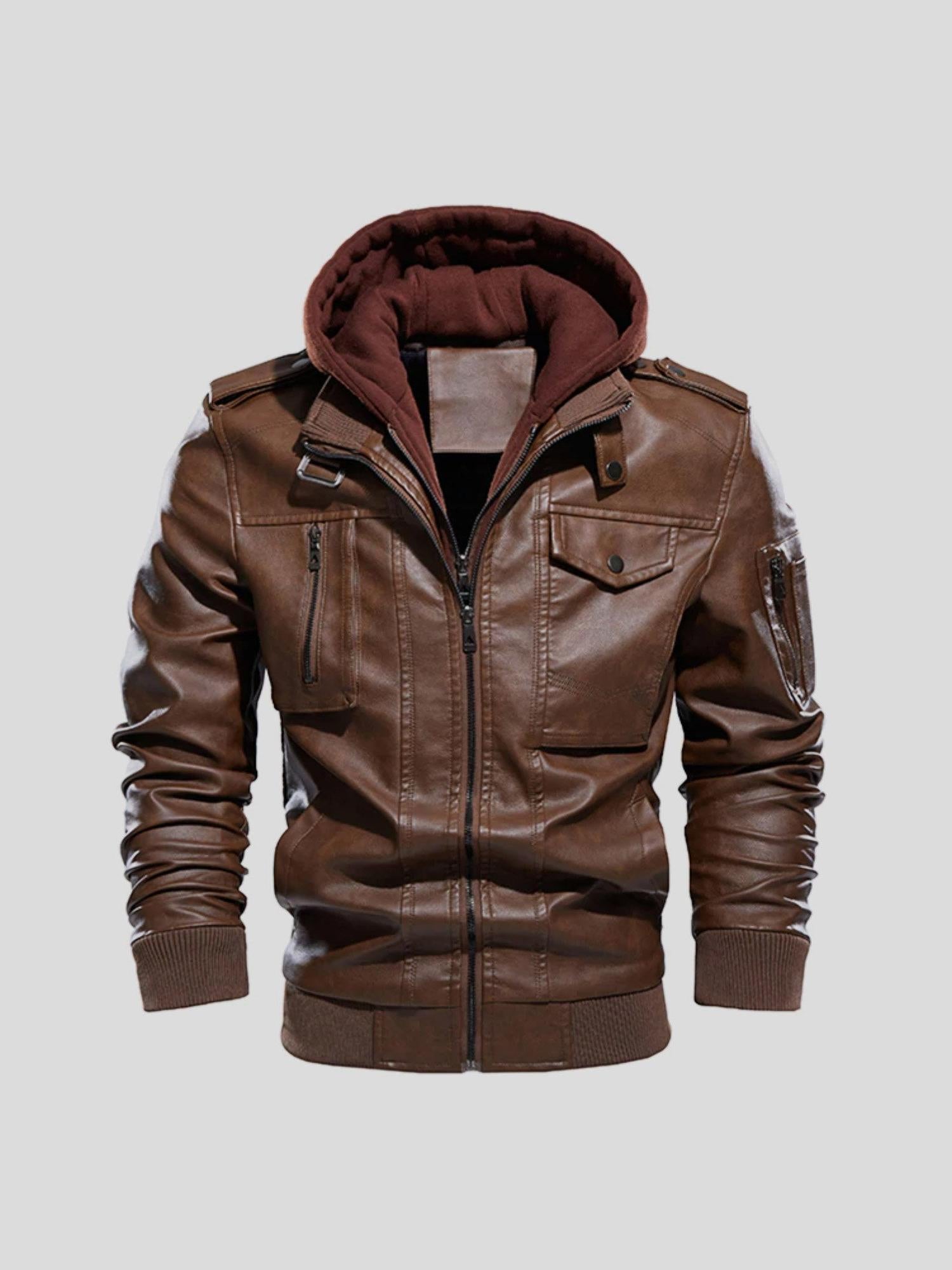 Anders – Stylish driving jacket – Black / S
