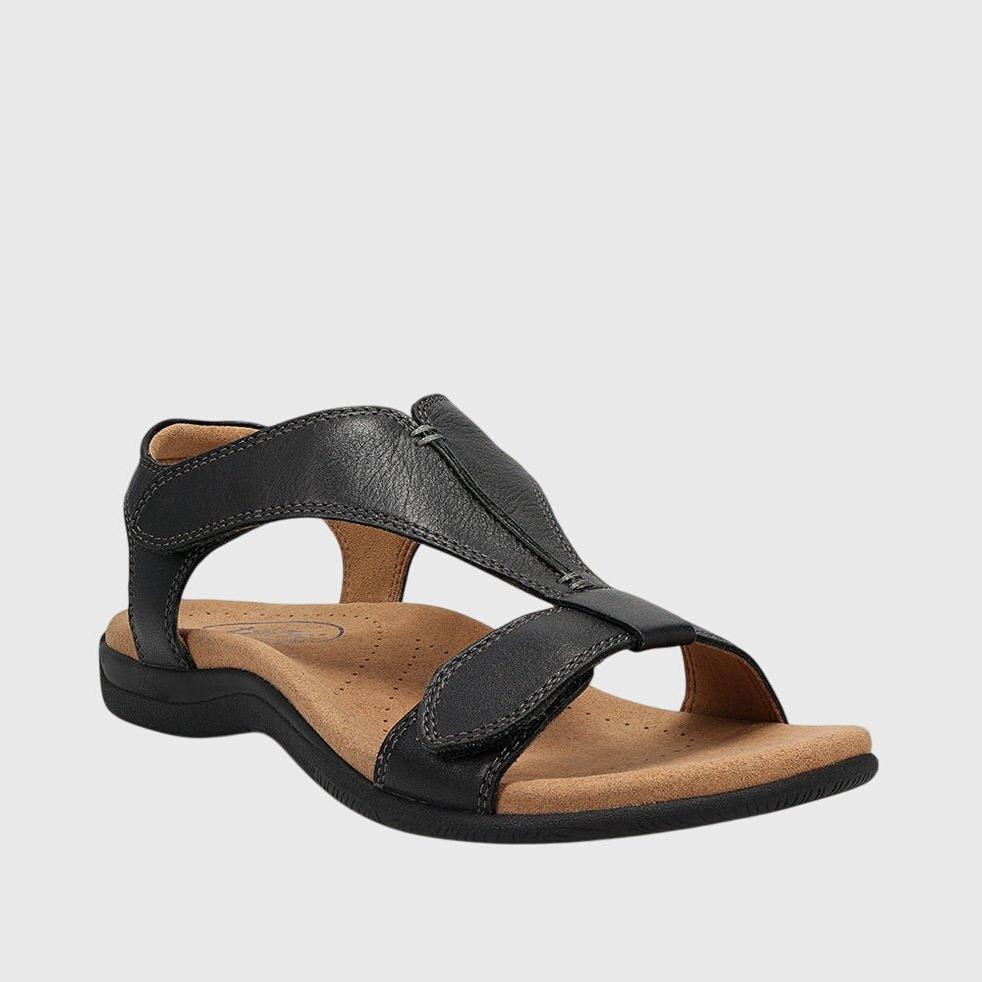 Andrea – Supportive Sandals – Grey / 36