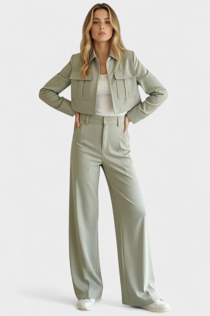 Anna – Lounge set – Sage Green / S