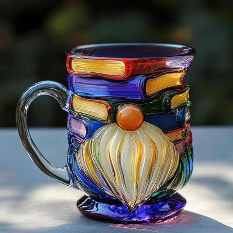 Artisan Dwarf 3D Book Hide Mug