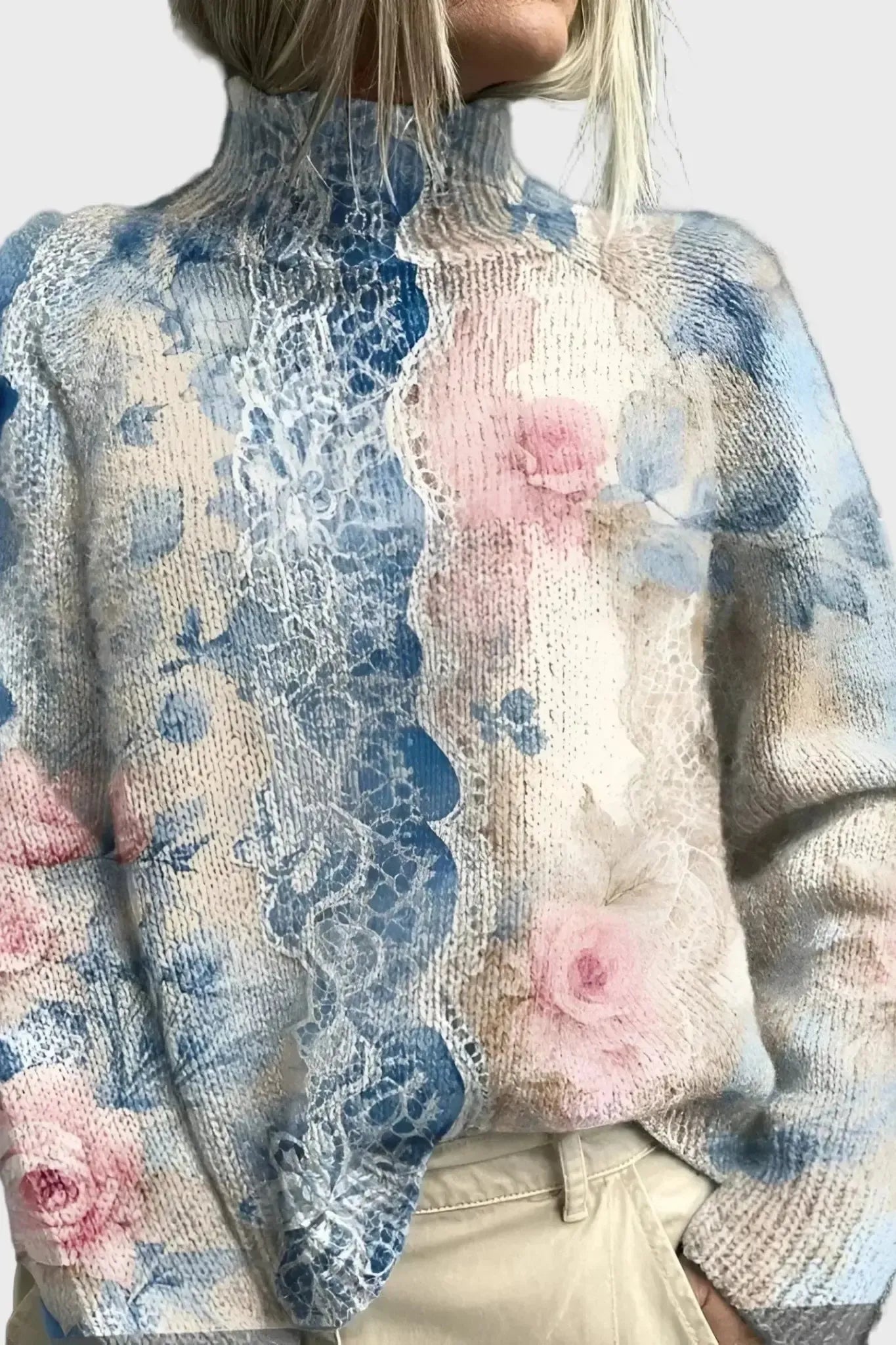 Astrid – Floral Polo – S