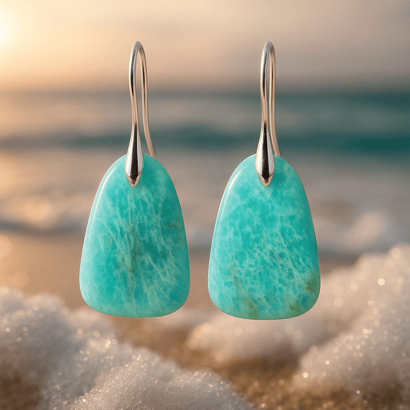 Augusta – Amazonite Earrings