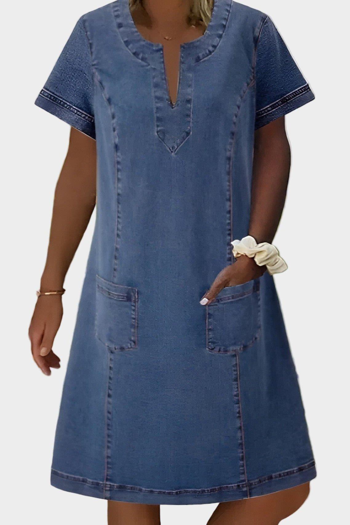 Augusta – Denim dress – S