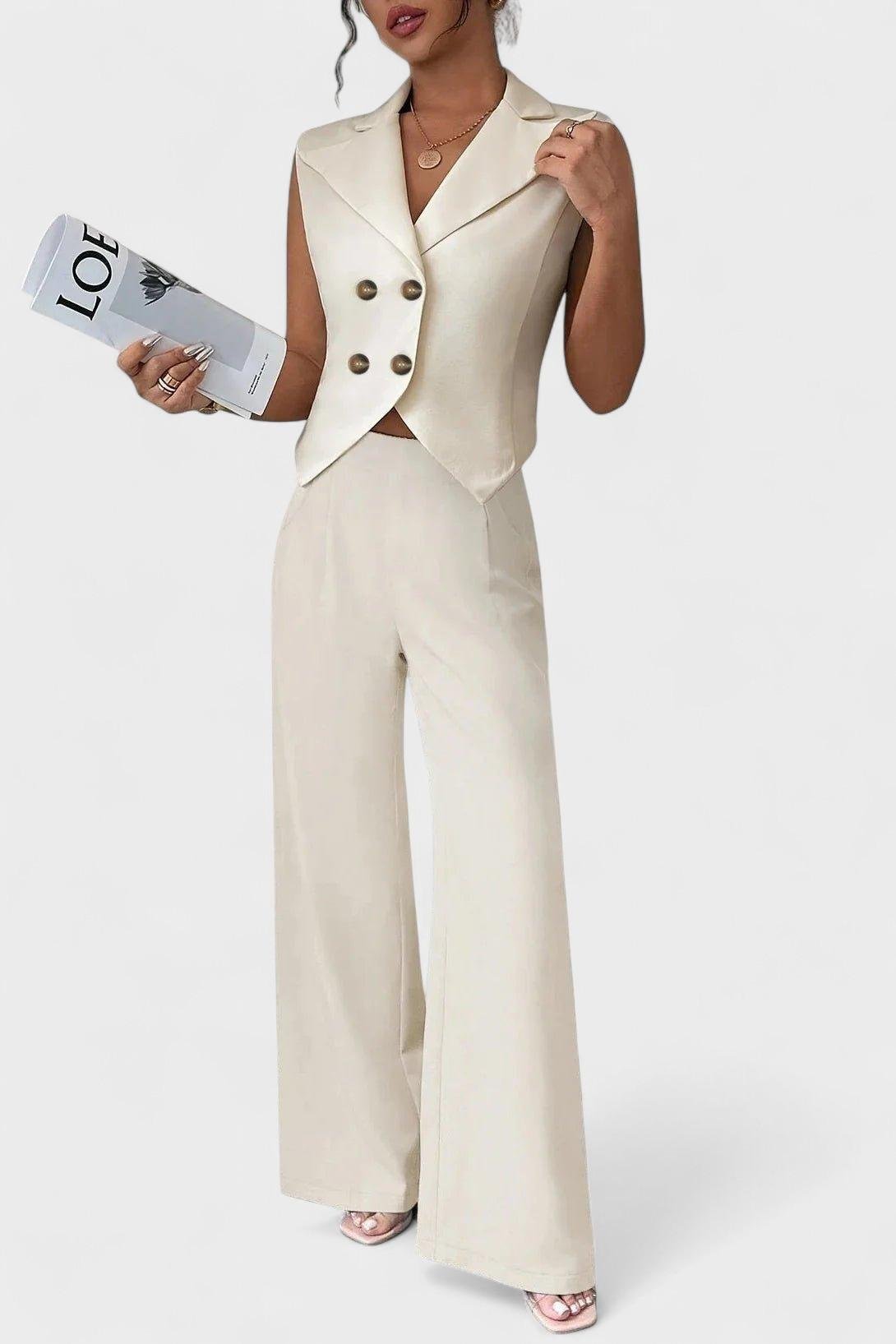Birgitte – Suit – Beige / S