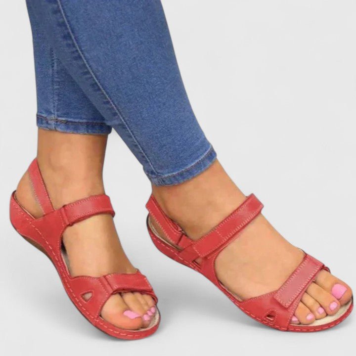 Birgitte – Comfort Sandals – Grey / 36