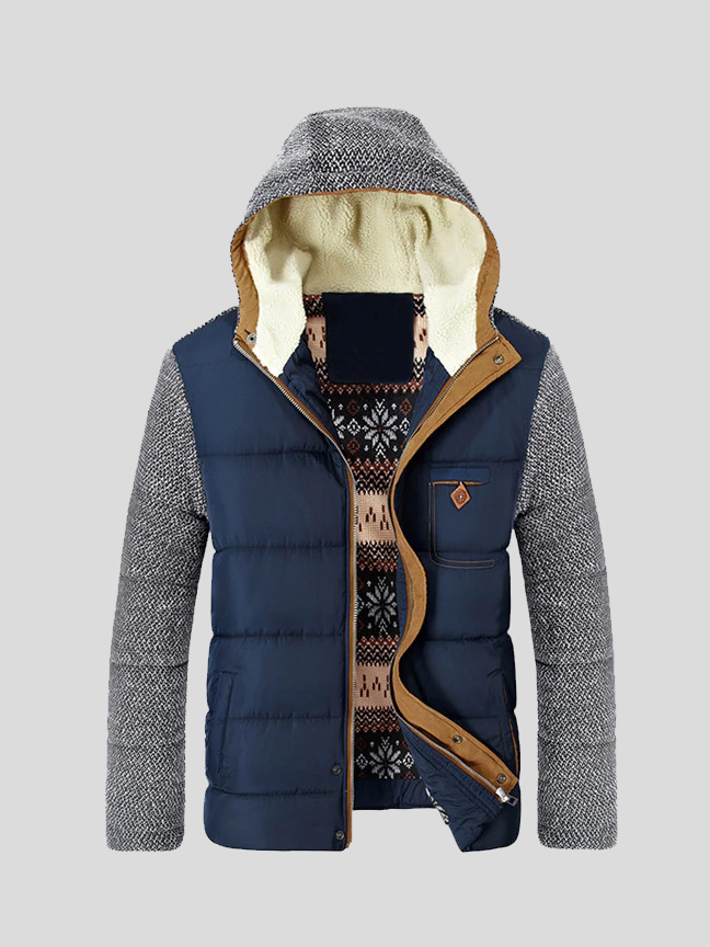 Carsten – Stylish down jacket – Black / S