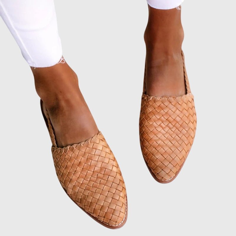 Cecilie – Supportive Sandals – Light Brown / 34