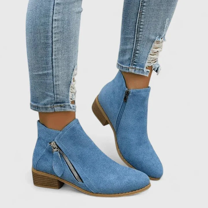 Cecilie – Supportive Shoes – Blue / 36