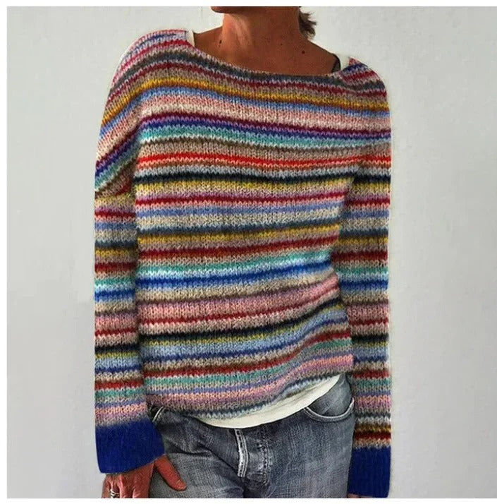 Christina – Vintage Icelandic Knit Jumper – S