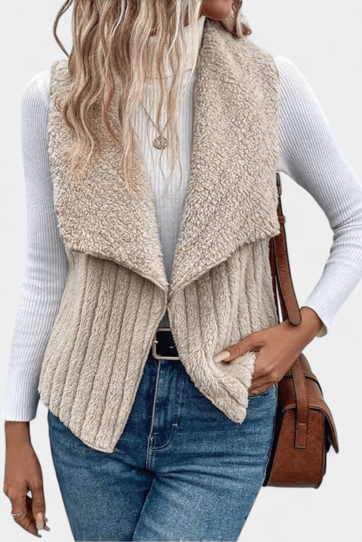 Clara – Soft cardigan – Khaki / S