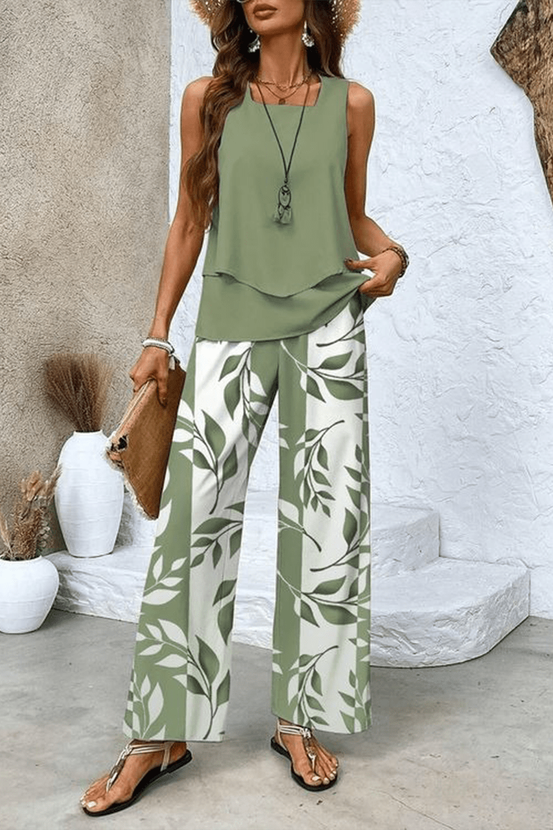 Clara – Olive Green Set – S