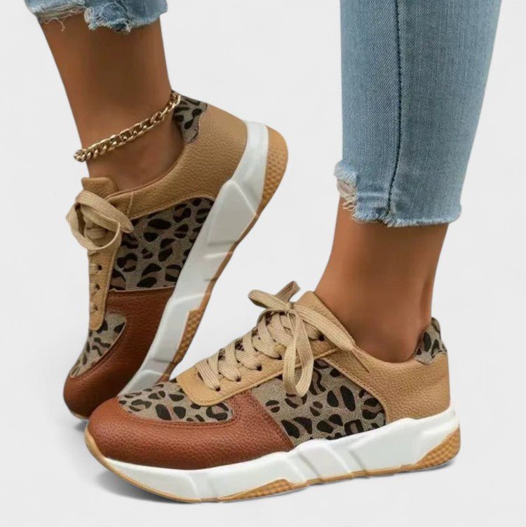 Crissa – Stylish animal print – Brown / 34