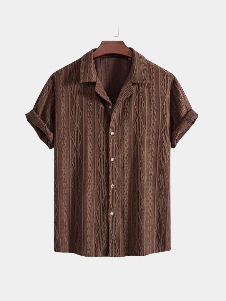 Daniel – Camp Shirt Valmoré – Beige / S