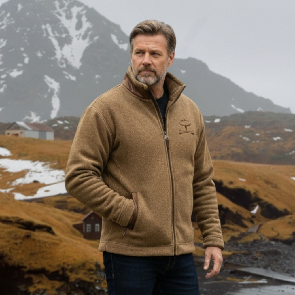 Édrick – Cosy casual jacket – Light Green / S