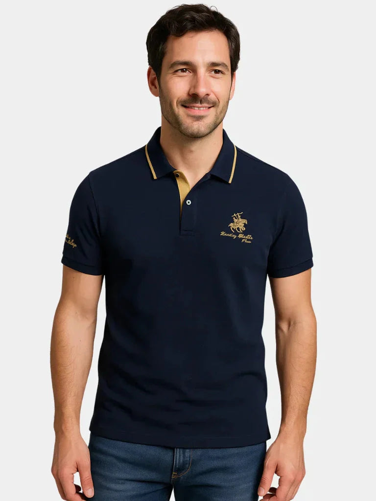 Edvard – Aristidis Club Polo – Navy Blue / S