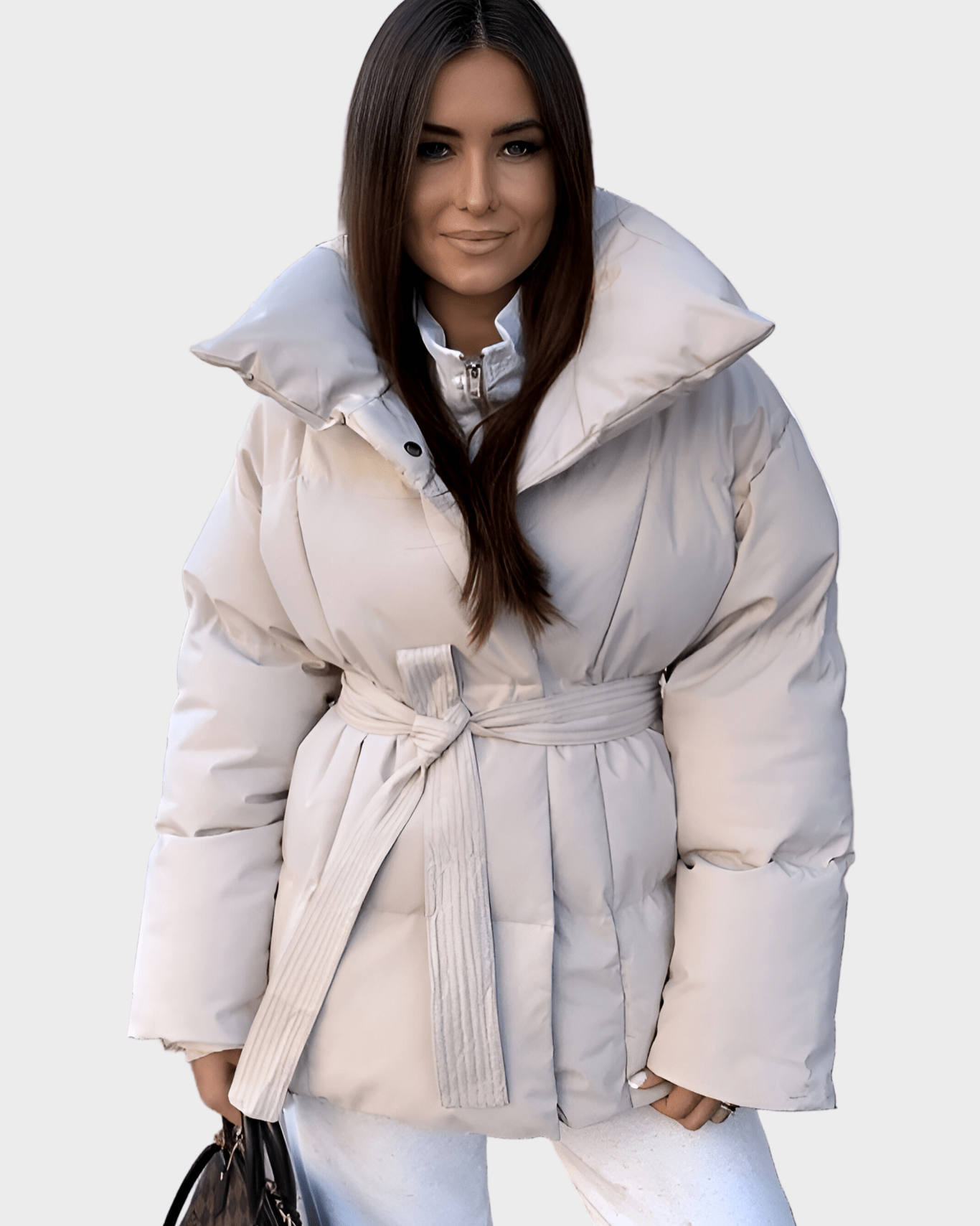Ella – Oversized Jacket – Cream / XS