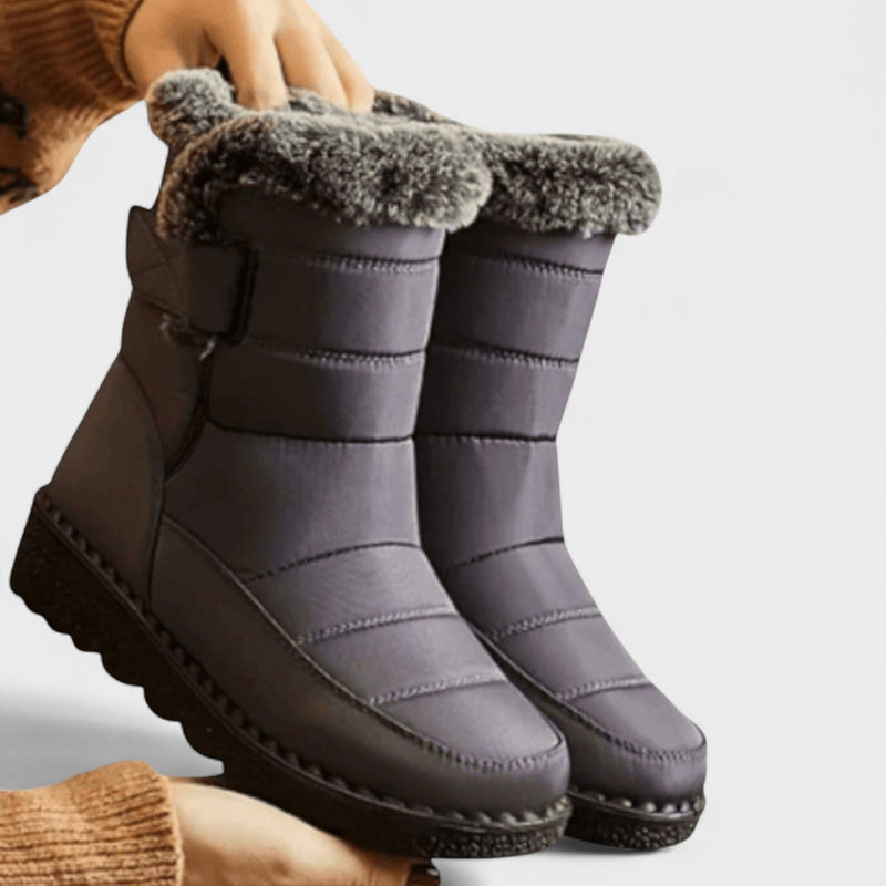 Ellen – Waterproof Boots – Grey / 35
