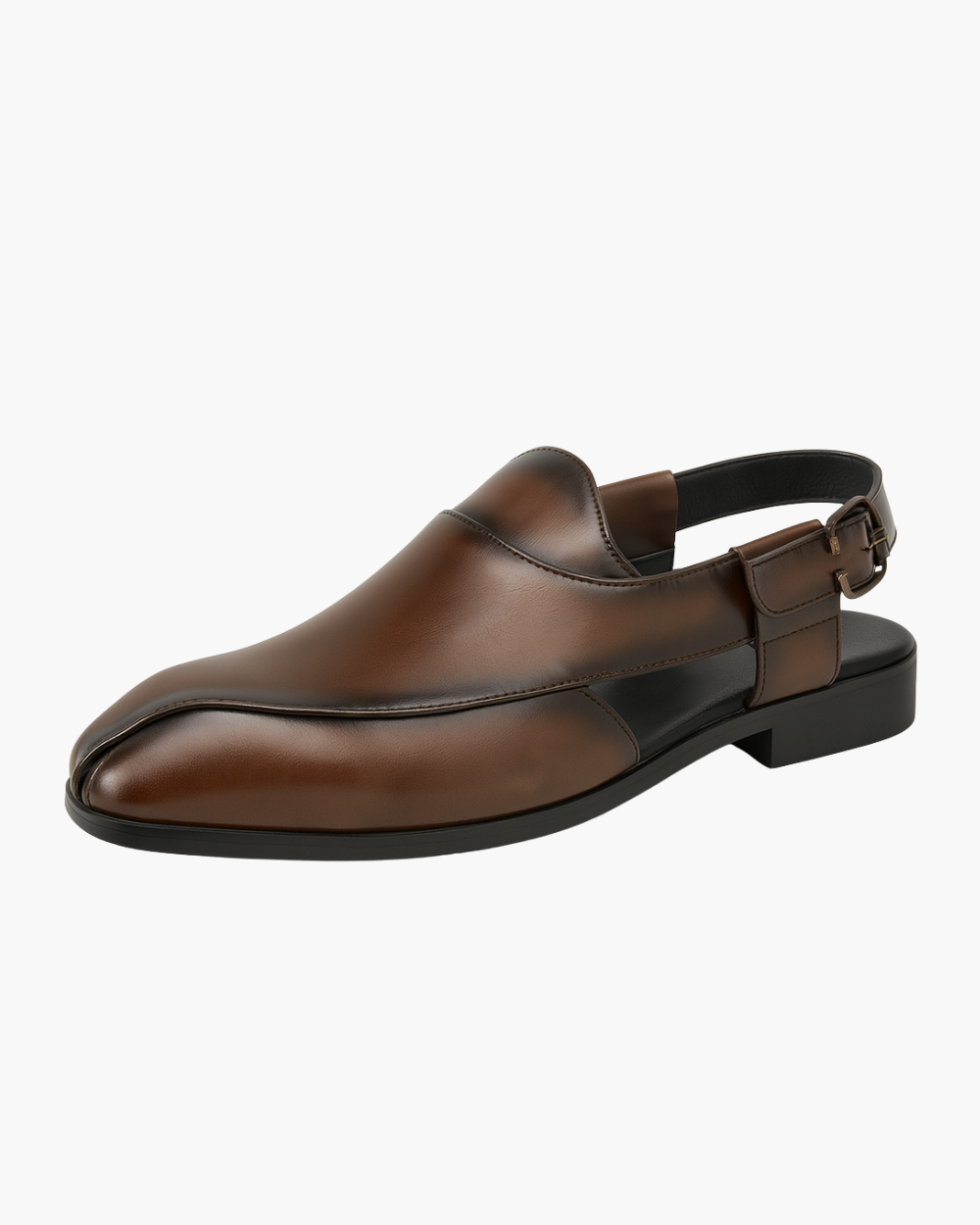 Elroso – Open Moccasins – Brown / 38