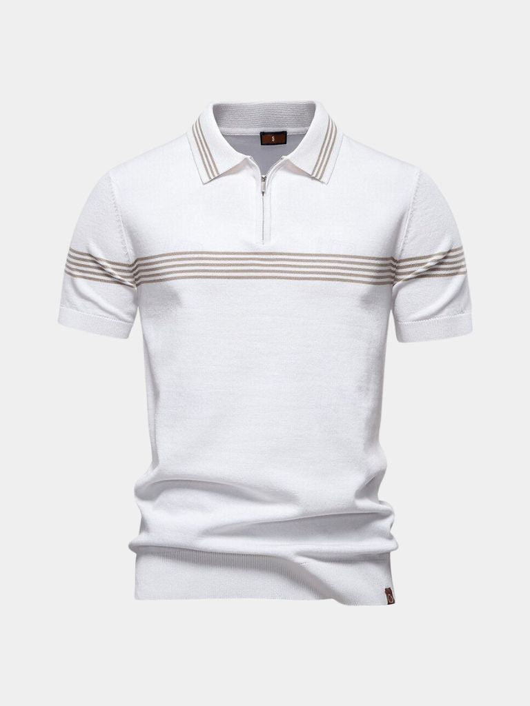 Emil – Ivory Valmont Polo – Black / S