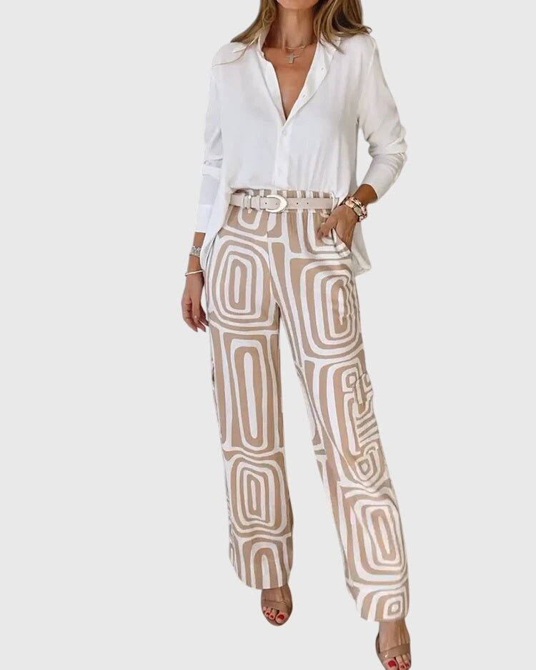Emilia – Pants – Khaki / S