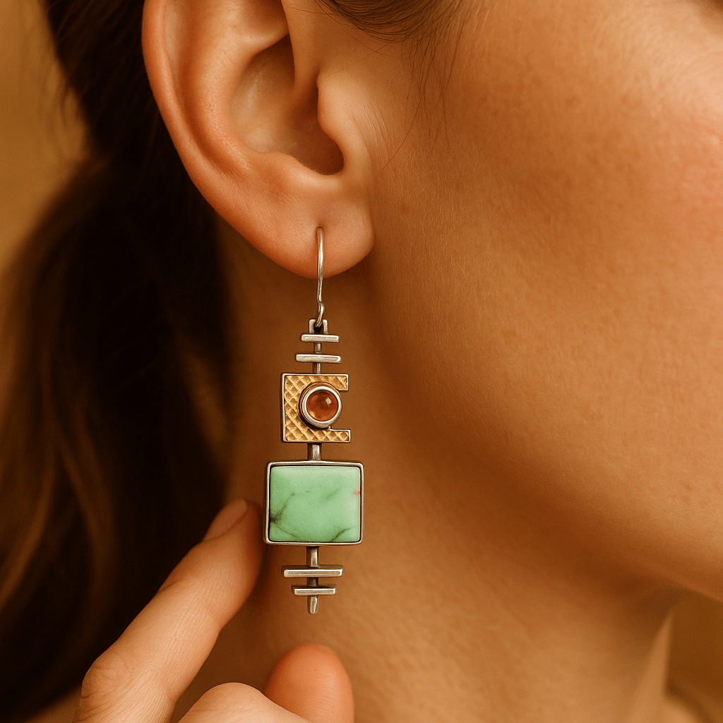 Emilie – Ethnic Drop Earrings