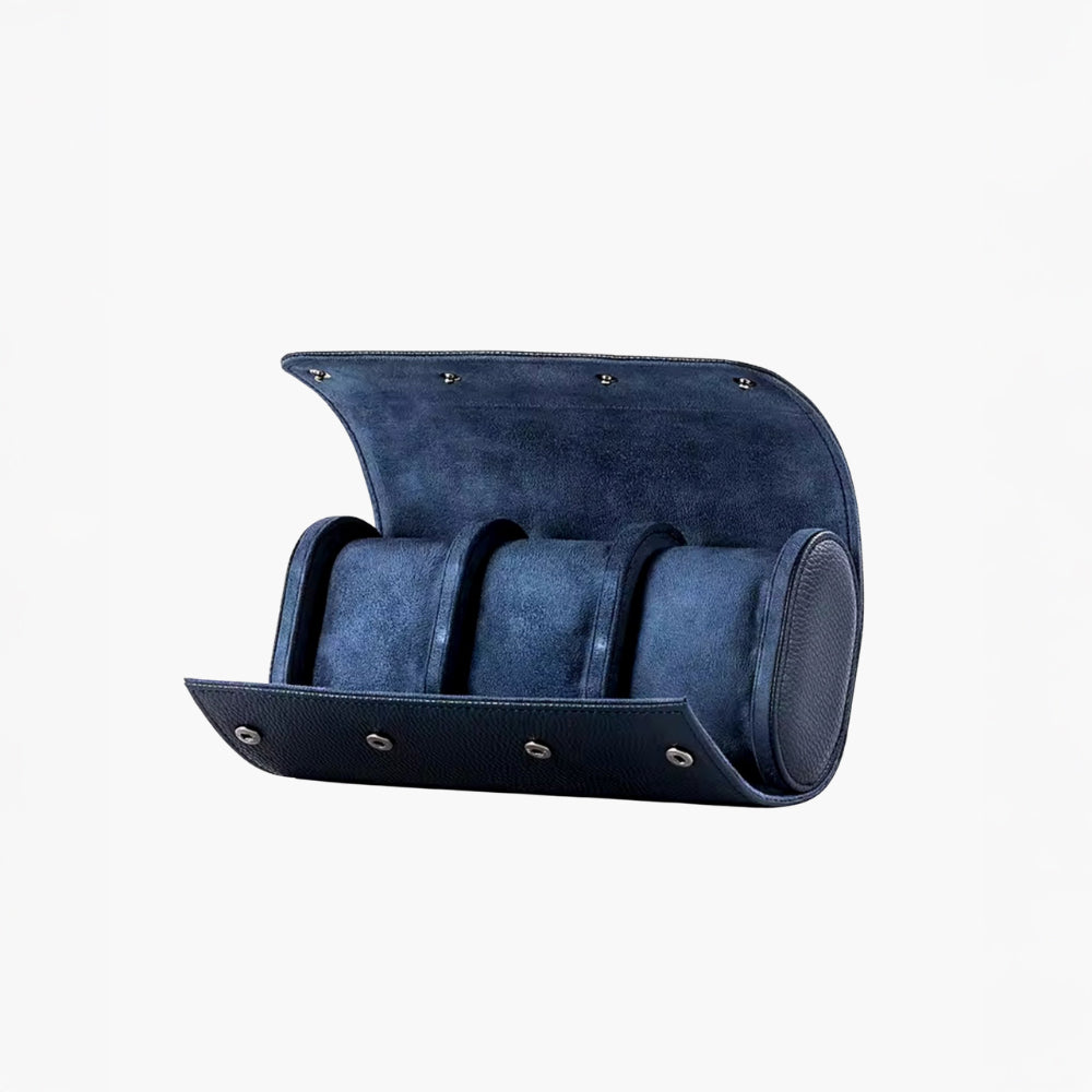 Etui – Leather Uræske – Blue