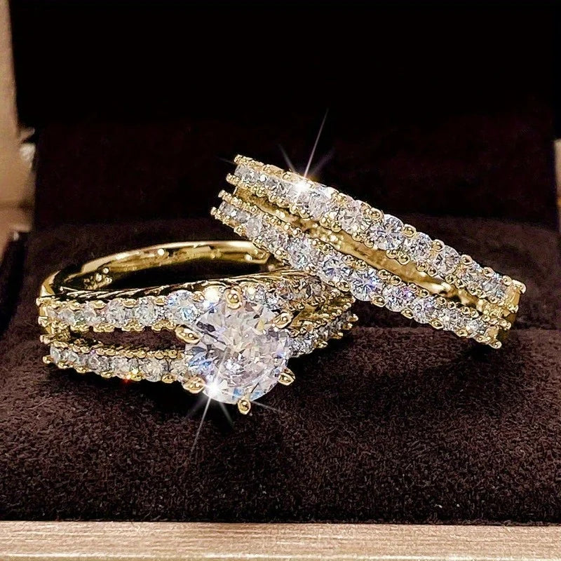 Engagement ring with zircon – 15