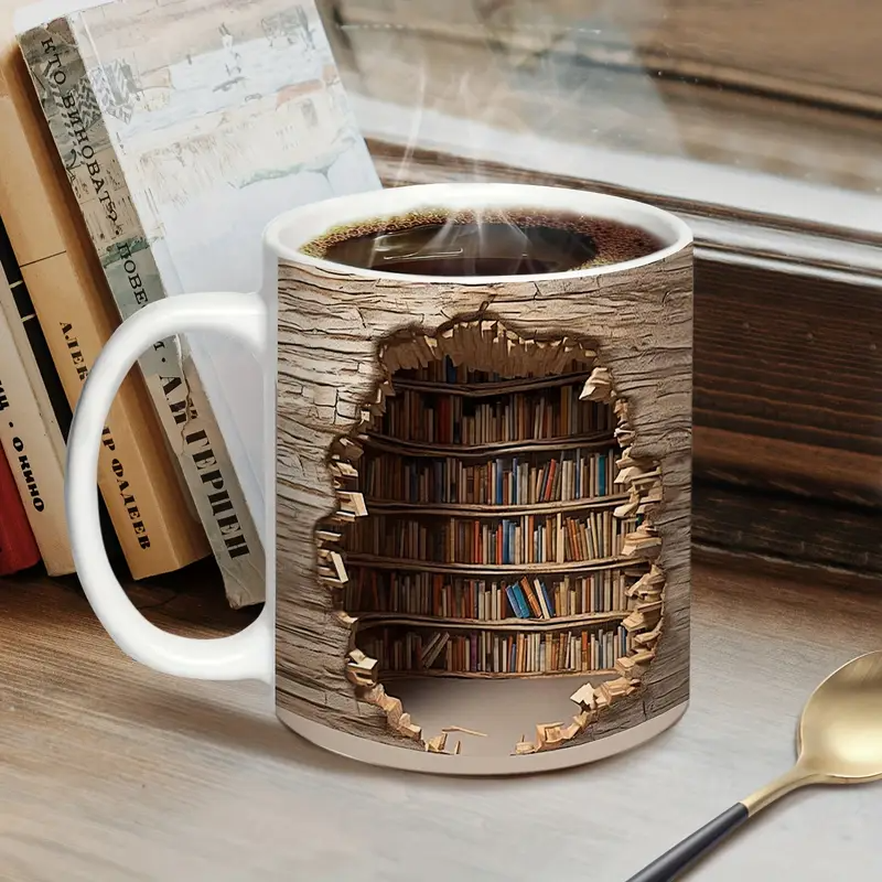 Enchanting Heat Activated Library Mug