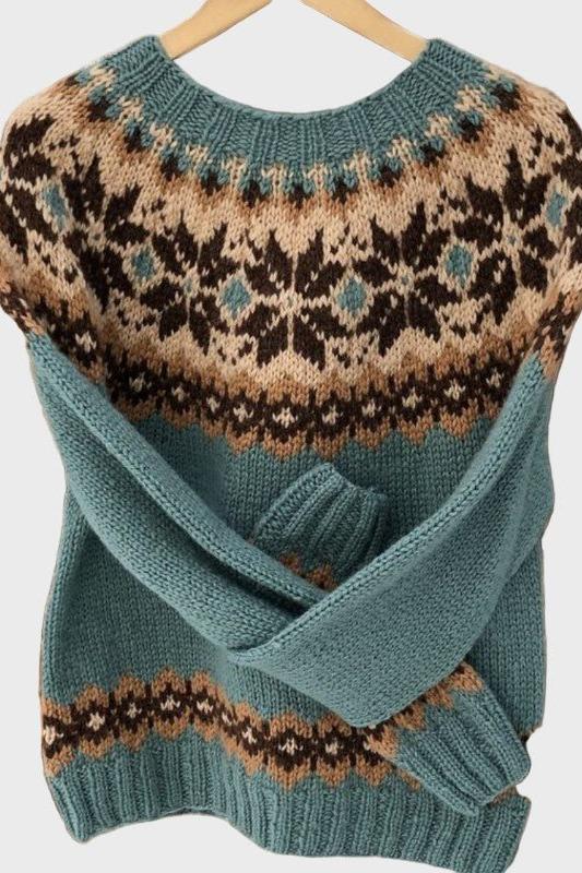 Freja – Retro Jumper – S