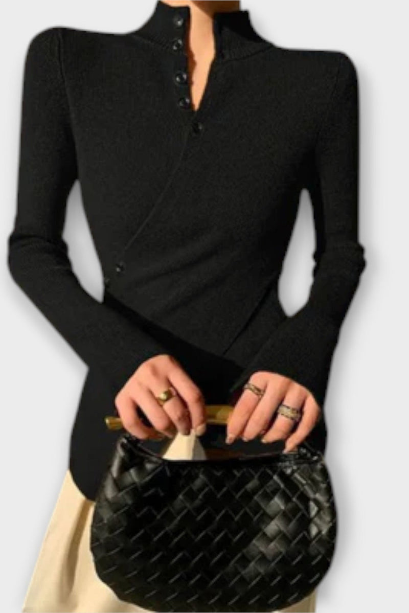 Gry – Black Knit Jumper – S