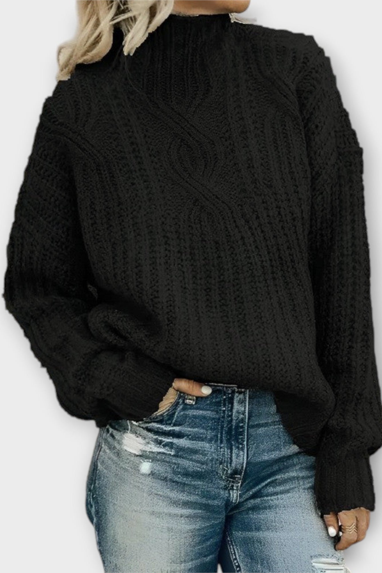 Harper – Jersey – Black / S
