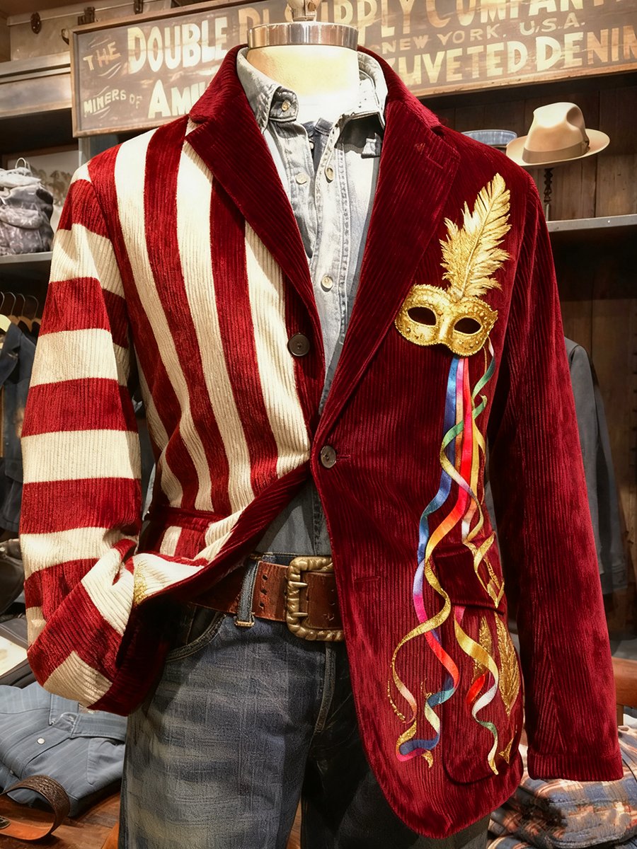Sebastian Vintage Corduroy Jacket – S