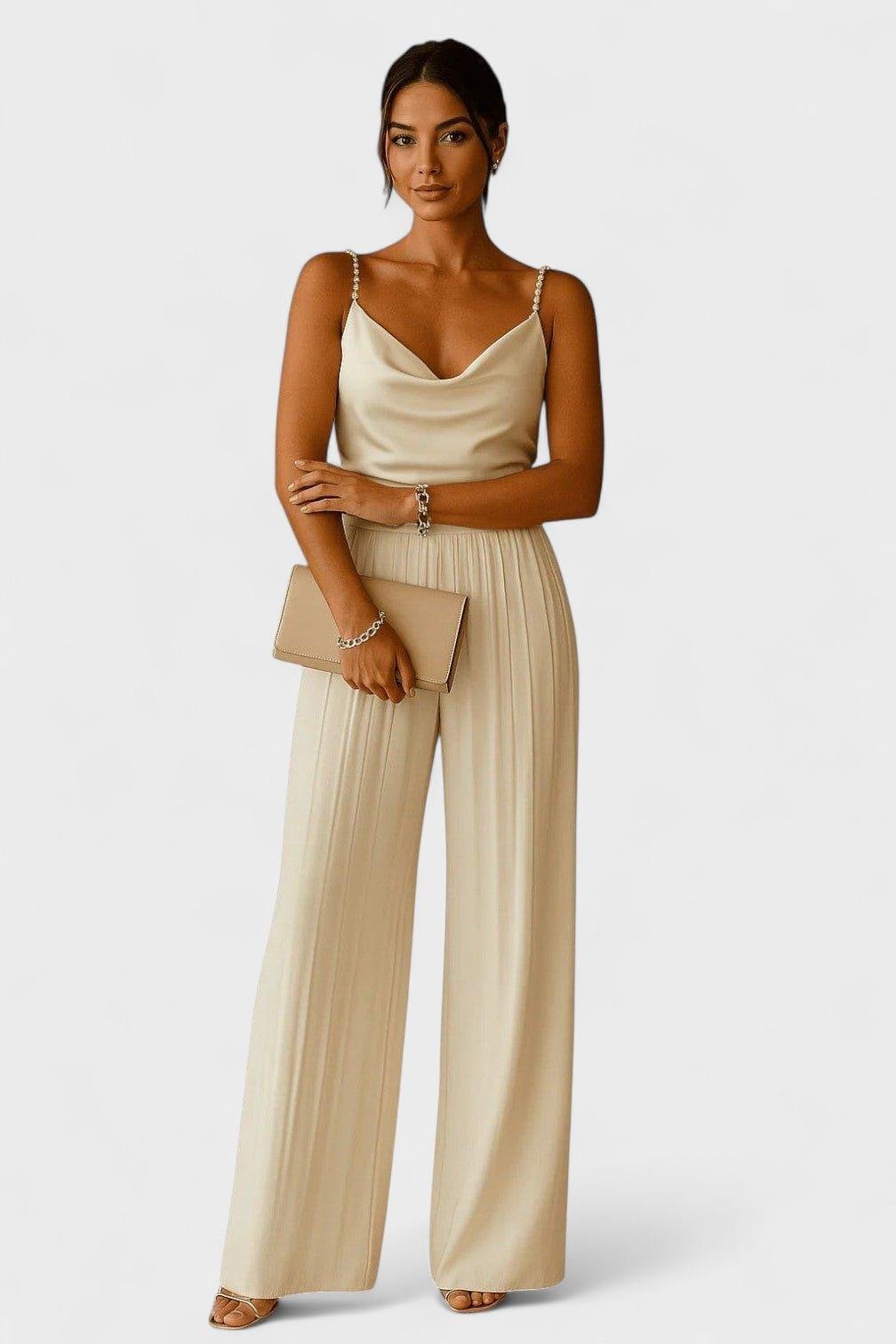 Inger – Elegant overall – White / S