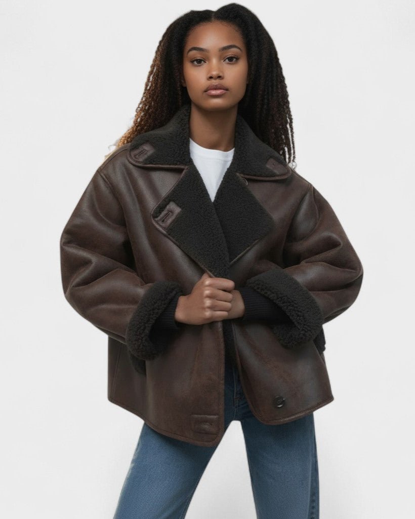 Isabelle – Leather jacket – S