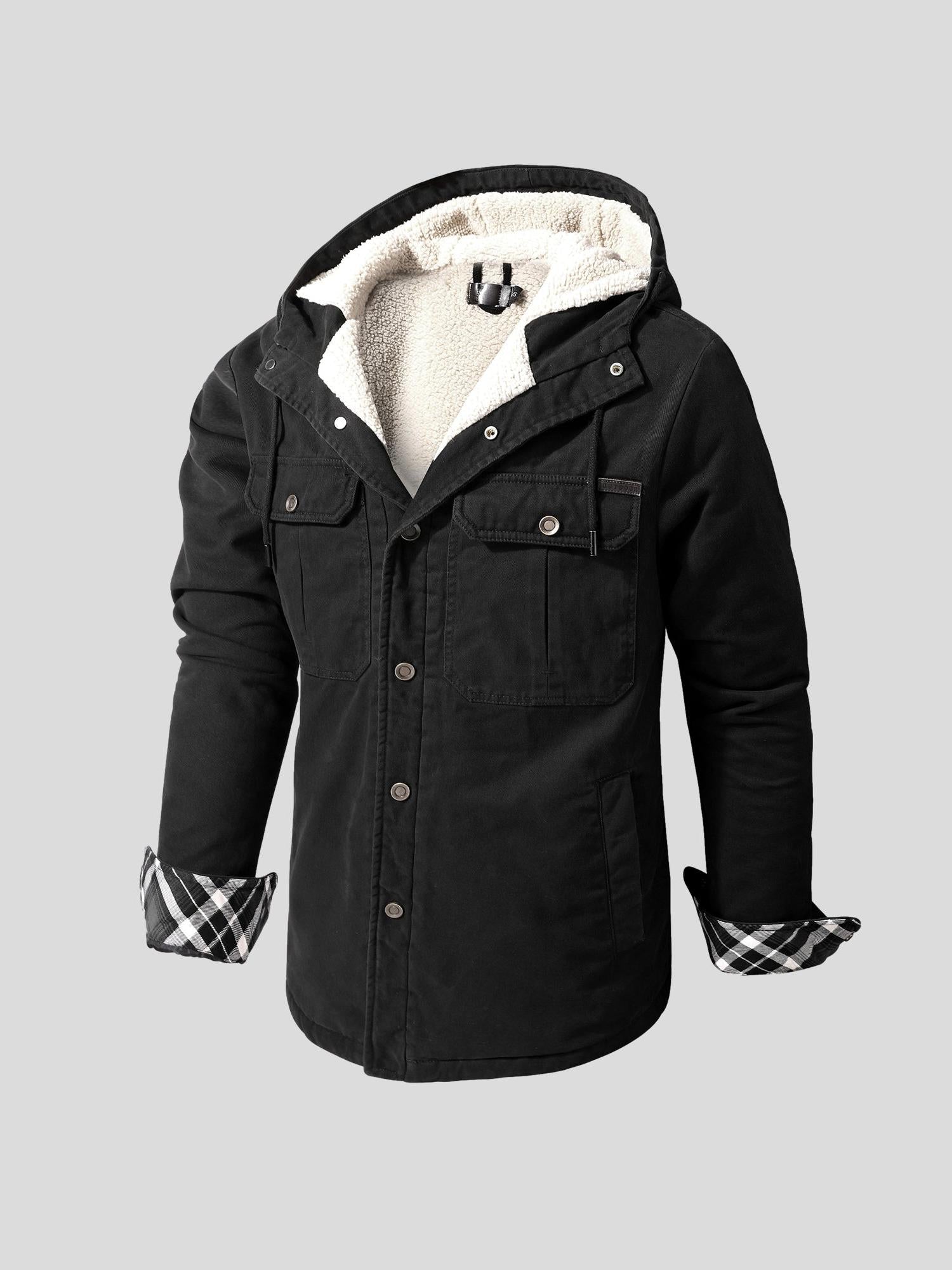 Jonas – Warm winter jacket – Beige / S