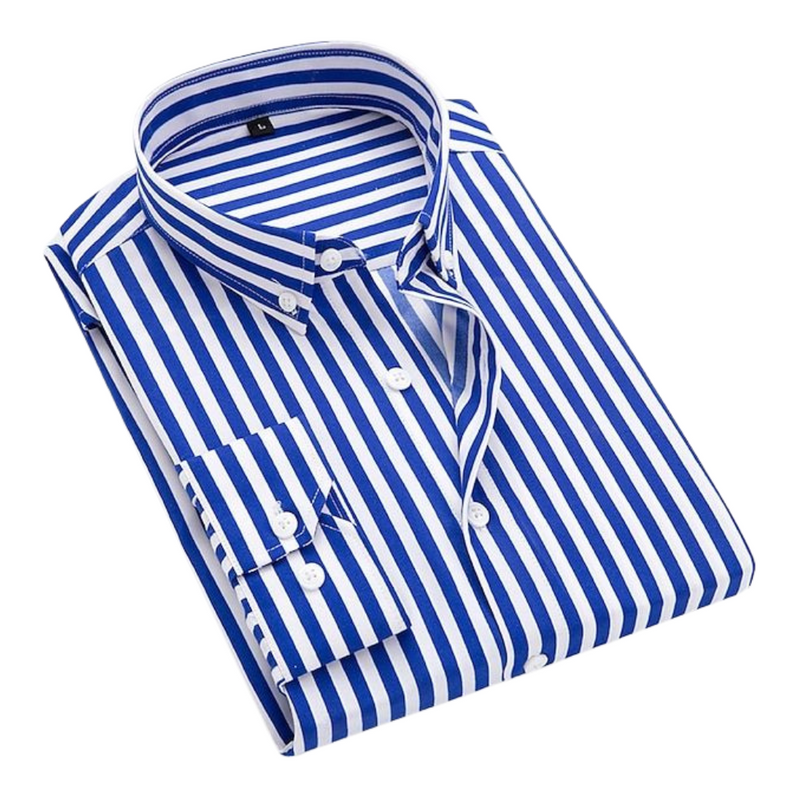 Jos – Summer Striped Shirt – Black / S