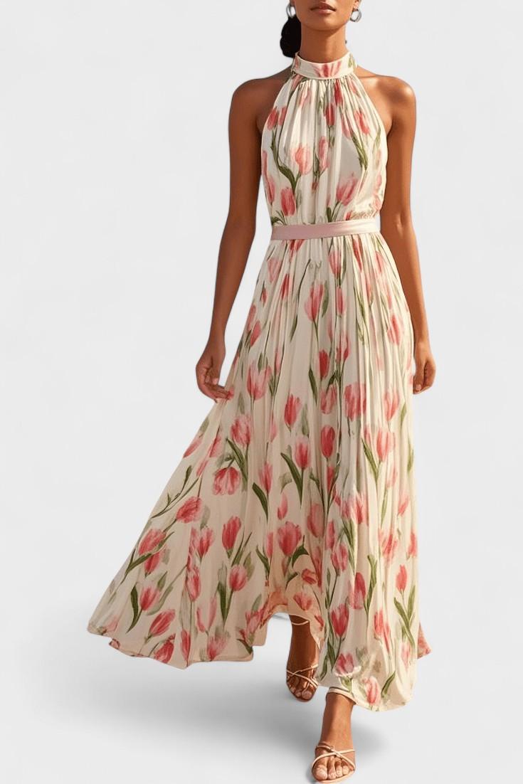 Juliene – Maxi dress – Red / XS