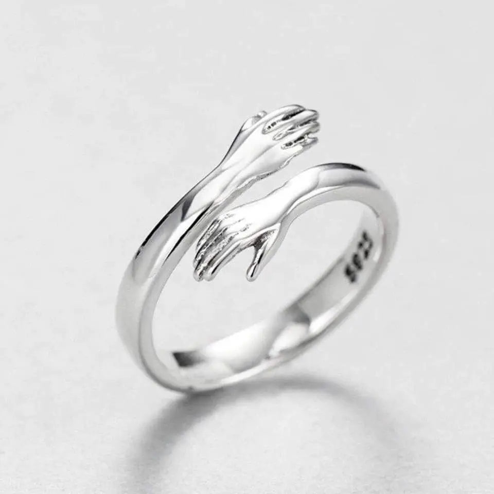 Adjustable ring in silver colour – 15