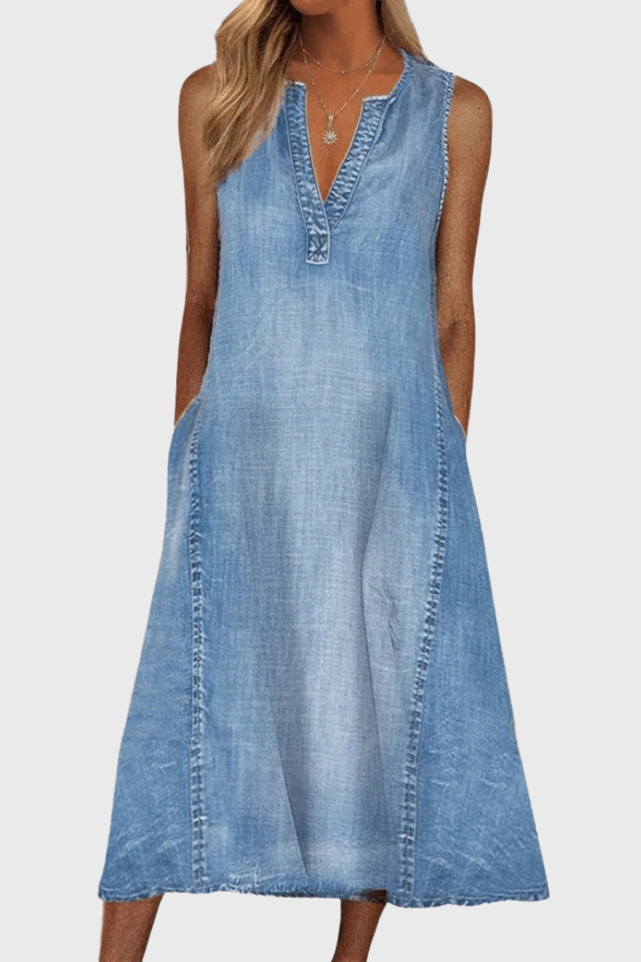 Karen – Denim Dress – S