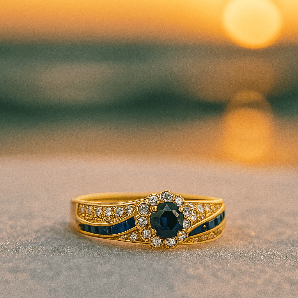 Karla – Blue Zirconia ring – 15