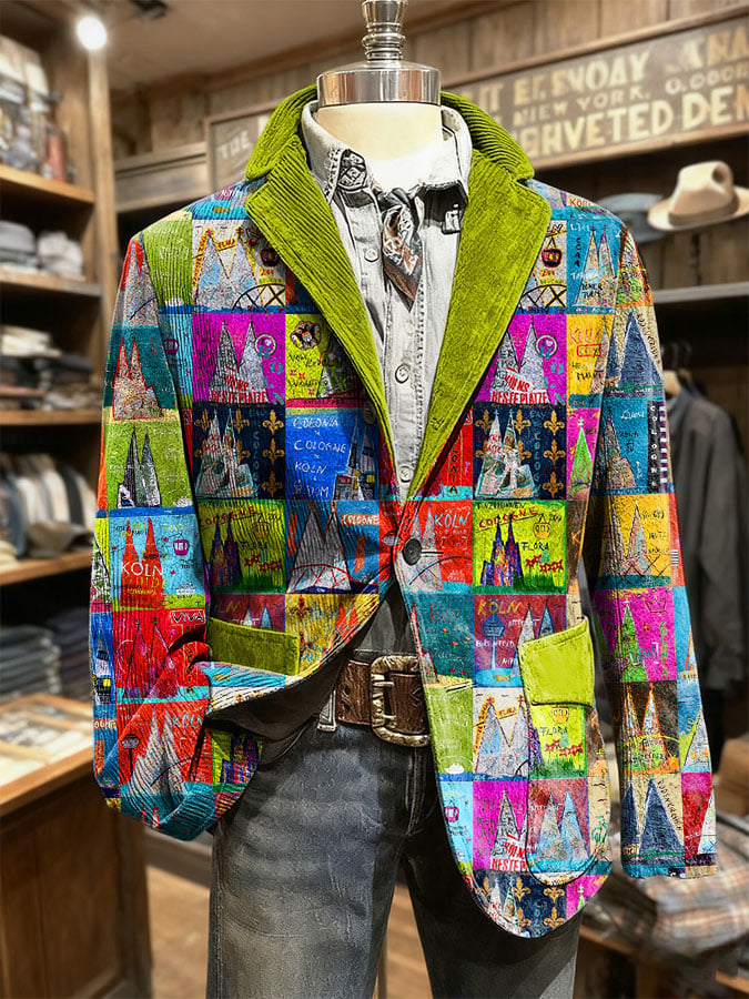 Tobias Retro Blazer – S