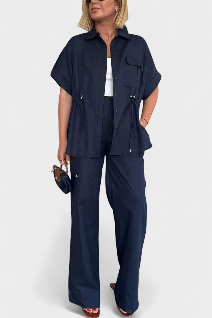 Lærke – Set – Striped Blue / S