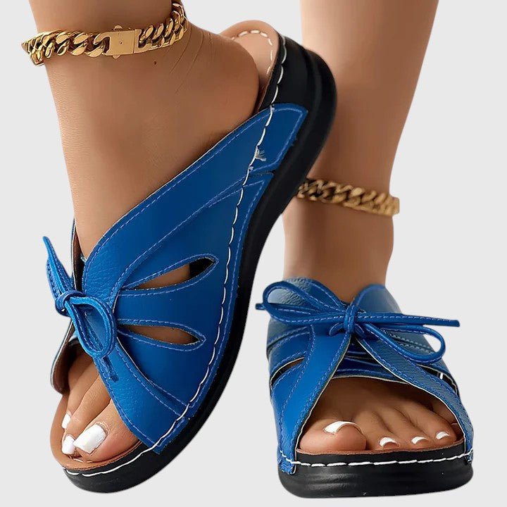 Louise – Comfort Sandals – Blue / 36