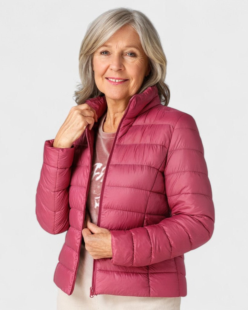 Louise – Ultralight jacket – Pink / S