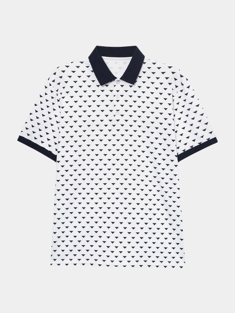 Ludvig – Navy Belmont Polo – Black / S