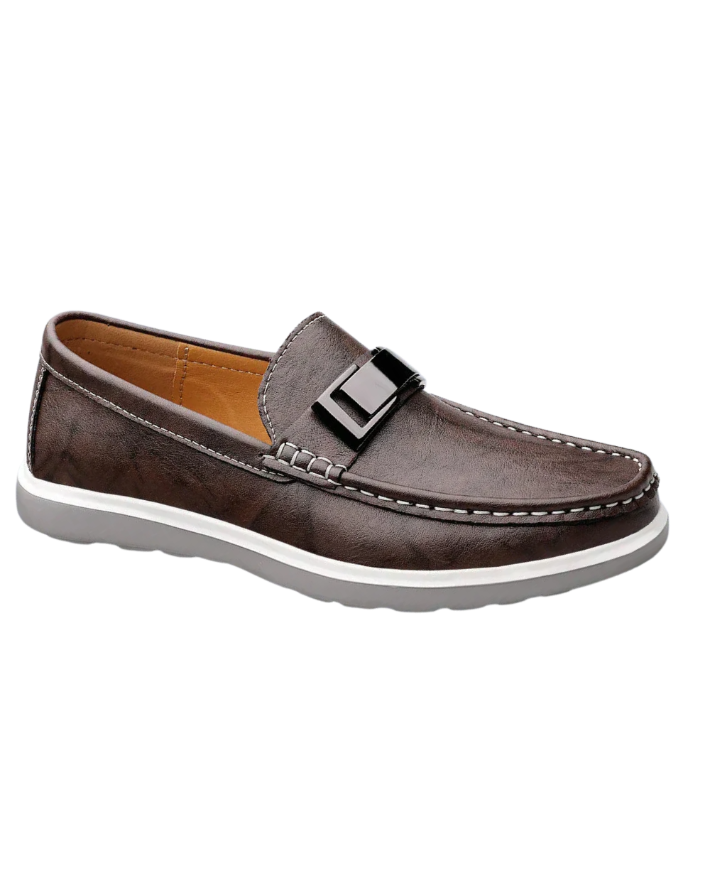 Luxury Leather Loafers – Brown / 38